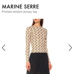 Marinne Serre Half Moon Top
